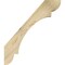 Ekena Millwork 6"W x 28"D x 32"H Olympic Rough Sawn Knee Brace, Douglas Fir BRC06X28X32OLY00RDF - alternate 3